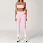 Yoga Set 2PCS Fitness Suit Women's Tracksuit Sportswear Workout Sports Bra High Waist Leggings Gym Clothing Sports Shorts Suits