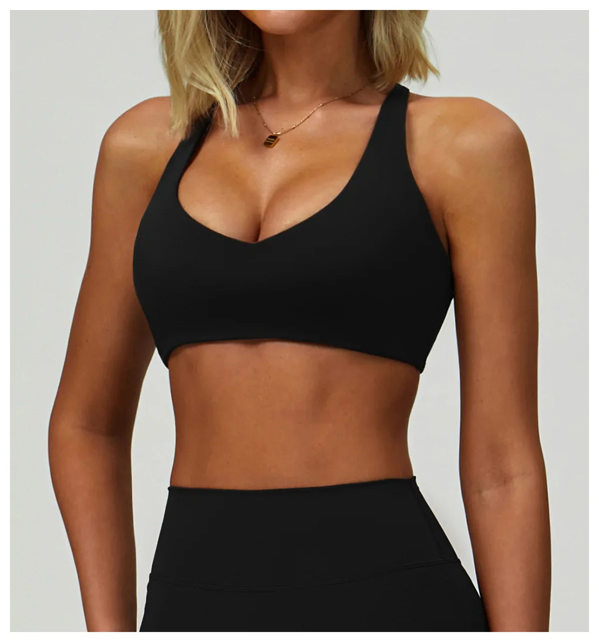 Sports Bra Women Top Push Up Fitness Yoga Bra Workout Underwear High Strength Sport Tops Women Breathable Running Vest Gym Wear