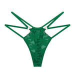 1pcs 2026 New Style Sexy Lace Women G-string Low Rise Elegant Female Underwear Comfortable Solid Lady Thongs Erotic Sexy Panties