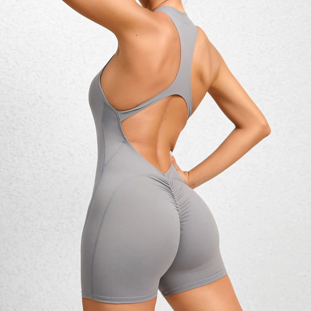 Summer Short Sports Jumpsuit Sleeveless Gym Set Women Yoga Clothes Rompers Workout One-piece Suit Outdoor Recreation Bodysuits
