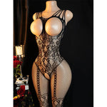 SeeThrough Fishnet Babydolls Erotic Crotchless Temptation Adult Sexy Lingerie Teddy Bodystockings Sex Bondage Bodysuit Pantyhose