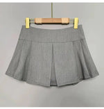 WOMENGAGA Korea Style Sexy Slim High Waist Strap A-line Half Length Skirt Fashion Women Skorts JK Sweet 2023 NewOW3W