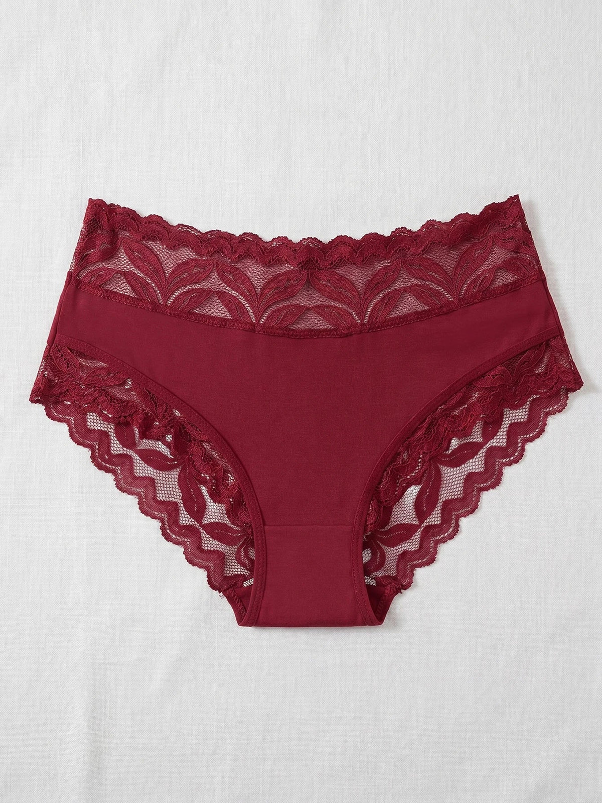 3PCS/Set Women's Sexy Lace Panties High Waist Hollow Out Briefs Breathable Underwear Female Elastic Soft Lingerie XS-XXL
