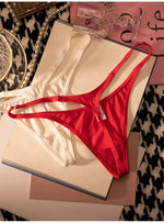 Ice Slik Low Waist Girls G String Leopard Flower Women Panties Sexy Briefs Thong T-back Underwear Female Lingerie Size S-XL