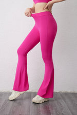 DIAS FIT JOY V-back flared pants yoga hip lifting tight pants wide leg fitness pants Gym exercise running yoga pants