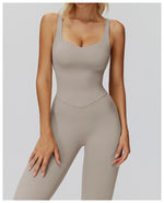 Women Yoga one-piece Jumpsuit Fitness Sports Overalls Gym Clothin Pilates Workout Clothes Outfit push-up Activewear Sportswear