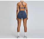 Yoga Shorts Buttock Lift Scrunch Fitness Shorts Gym Legging Cycling Slim Fit Workout Shorts Women High Waist Sports Shorts Women