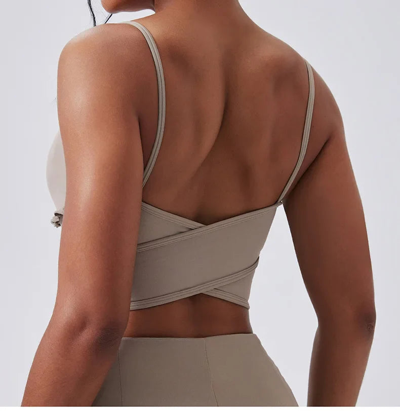 Yoga Set Sports Outfits Women Clothes Fitness Tracksuit Gym Loose straight-leg pants Workout Female Bra New Yoga Suit Sportswear