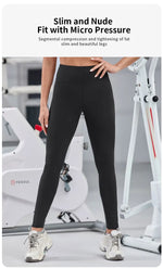 Women Sport Leggings Fitness Running High Waist Naked Feeling Push Up Yoga Pants Gym Girl Tights