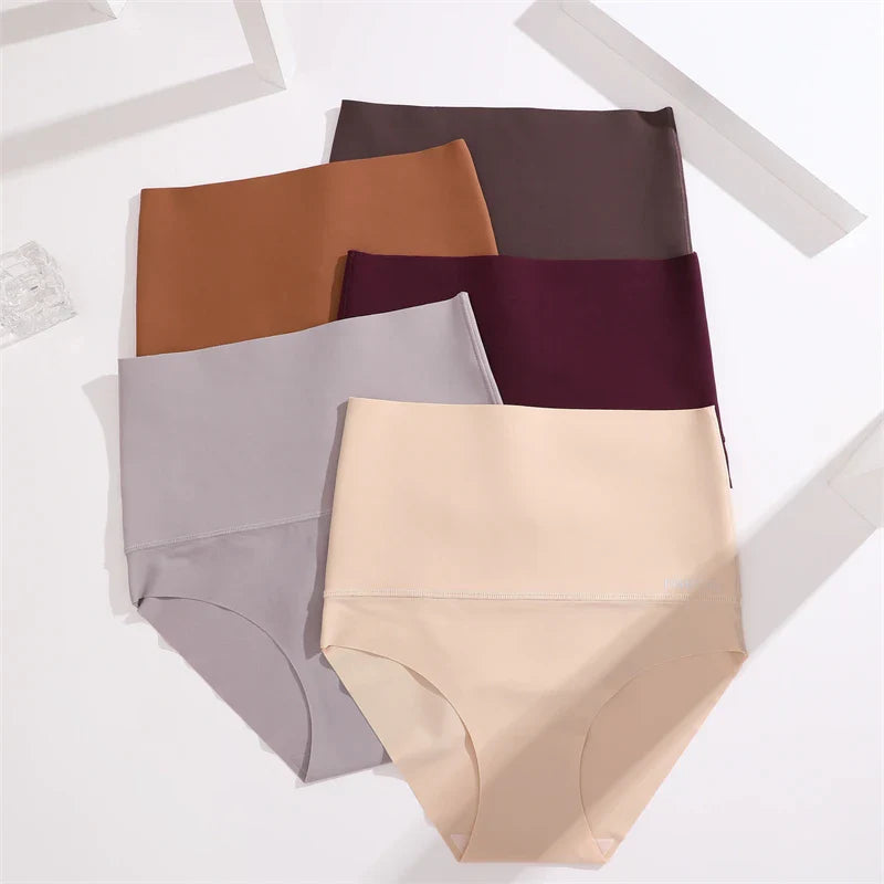 Women Seamless Briefs High Waist Butt Lifter Women's Shapewear Maillard Sexy Tummy Control Belly Shaping Lingerie Female Panty