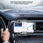 Wireless Charger For Car Mobile Cell Phone Holder Support For Mobile Car Mount Automotive Electric Induction Auto Clamping