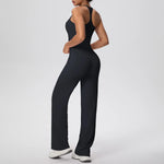 Yoga Set 2PCS Women Tracksuit Nude Feeling Workout Sets Gym Clothes Push Up Fitness Running Sportswear Sport Vest Leggings Suit