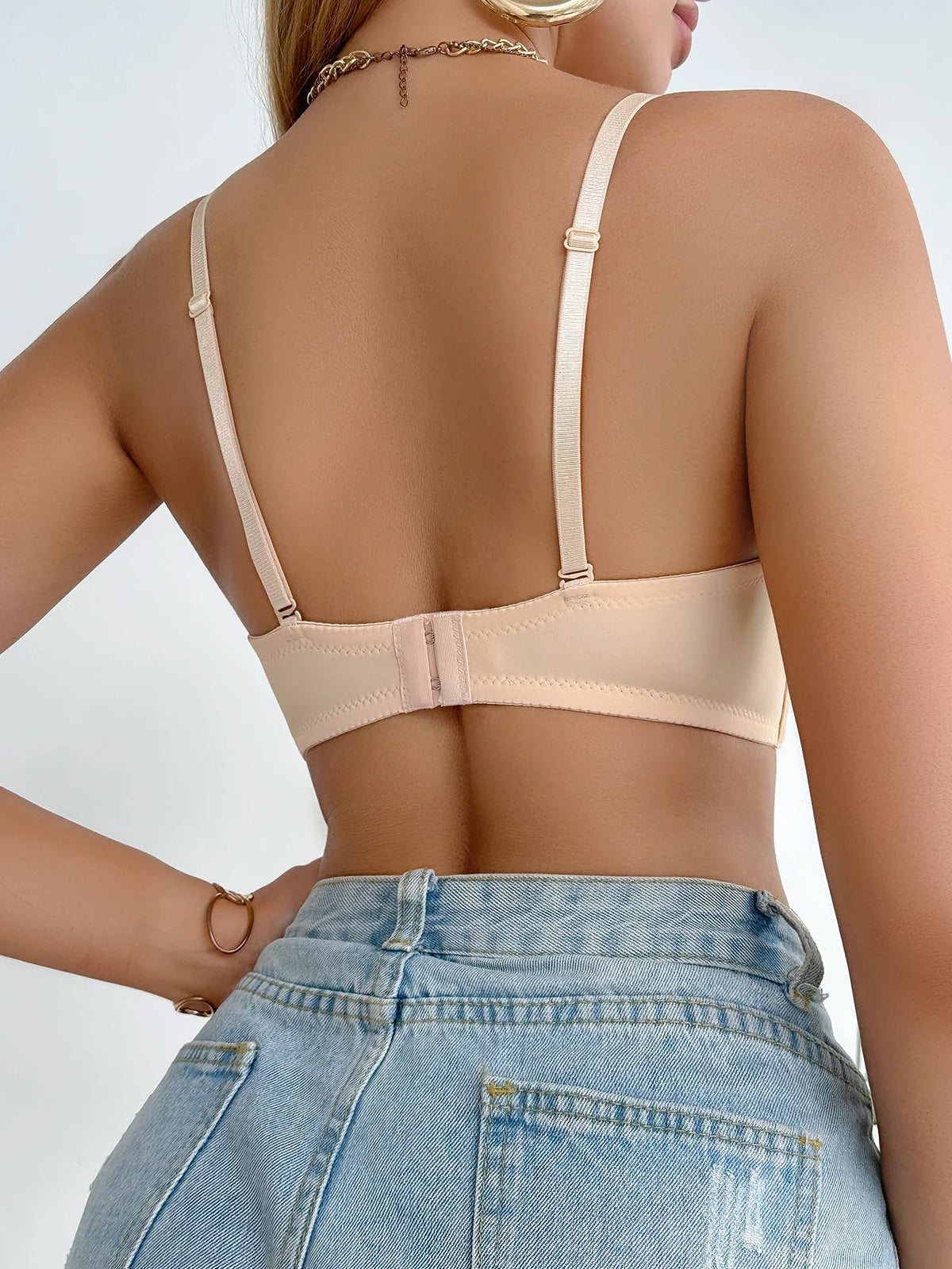 1/2 Cup Modern & stylish Floral Trim sexy bras for women Strong Push-Up cutout lace patchwork Bra Comfortable Women’s Bra
