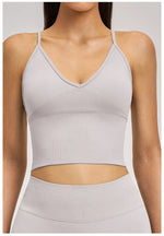 Seamless Sports Bra Women Shockproof Fitness Tops Push Up Gym Crop Top Brassiere Sport Bras Gym Workout Top Breathable Yoga Bra