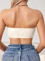 Strapless Women's Bra Simple Front-Clasp Push up Sexy Bras Unlined Wire-Free Comfortable Sexy Bras