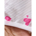 Women's Sleepwear Underwear Rose Lace Bow & Heart PrintSleep Dress Sexy Pijamas SetV NeckPajamas Mini Nightgowns Hot Dress
