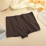 2PCS Women's Panties Cotton Seamless Sports Boxers Underwear Female Solid Color Briefs Cozy Lingerie Intimate Underpants XS-XL
