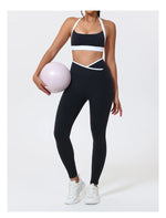 Women Halter Sports Bra Push Up Strappy Sexy Open Back Gym Crop Top Padded Women's Underwear Fitness Workout Yoga Tank Tops