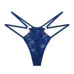 1pcs 2026 New Style Sexy Lace Women G-string Low Rise Elegant Female Underwear Comfortable Solid Lady Thongs Erotic Sexy Panties