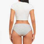 3Pcs/Set Women's Seamless Cotton Briefs Women Panties Solid Color Breathable Underwear Female Low Waist Soft Lingerie S-XXL
