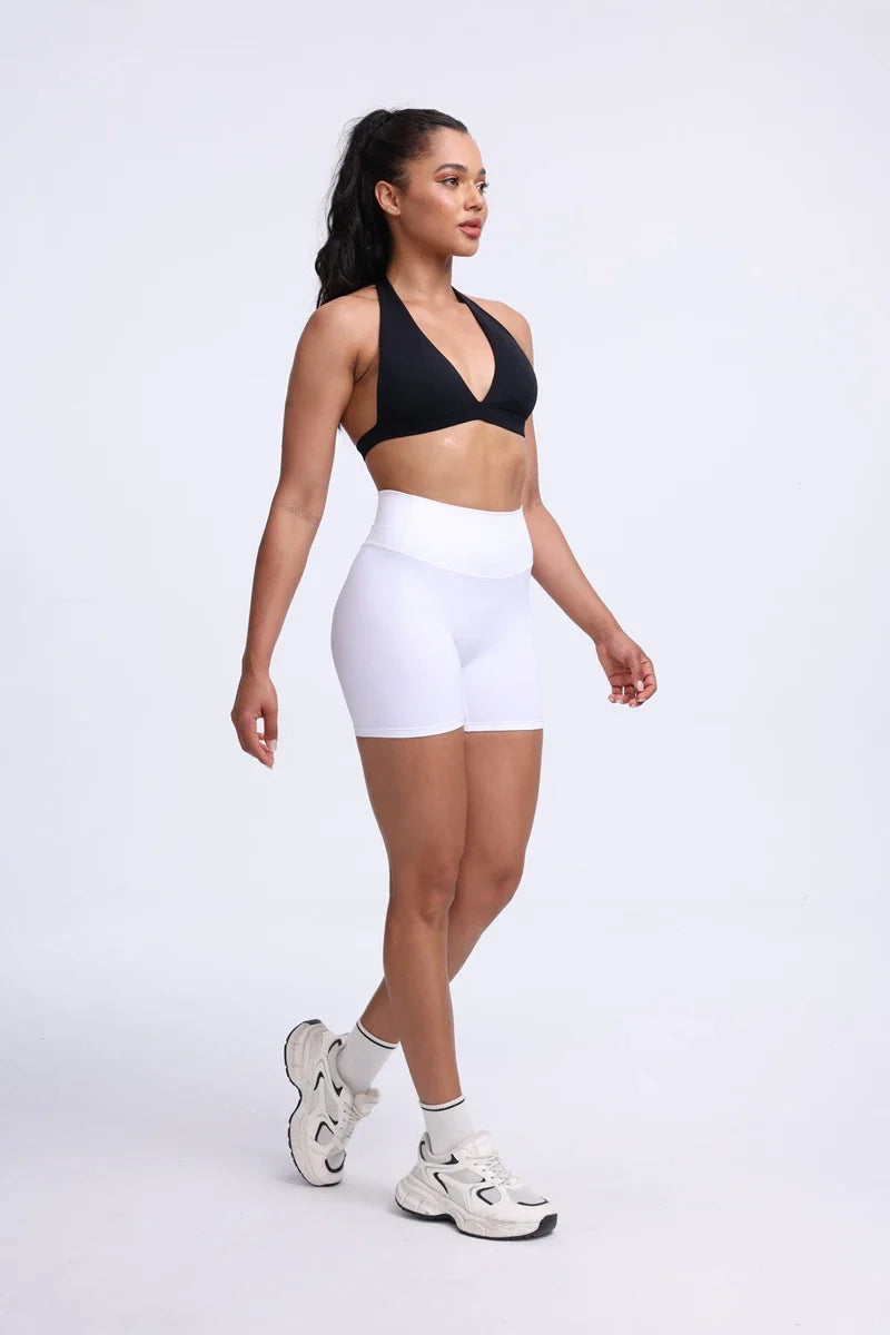 DIAS FIT JOY -Neck Hanging Neck Naked Feeling Yoga Bra for Running Fitness Cycling - Breathable Comfortable Sports Bra for Women