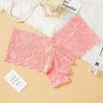 M-XXL Sexy Floral Lace Panties Women Briefs Low Waist Soft Lingerie Cost-Effective Comfortable Underwear Girls Intimate Panty