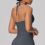 Women Sports Yoga Bra Adjustable Sports Top Women's Fitness Top Sleeveless Open Back Bra Fitness Workout Running Sportswear Vest