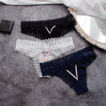 Thin Sexy Girls Panties Lace G String Seamless Women Briefs Thong Hollow Out Underwear Transparent Female Low Waist Lingerie