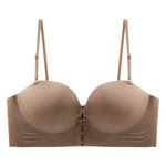 Front Buckle Underwear Convenient Anti Sagging without Shoulder Strap Women's Bras without Steel Ring Seamless Anti-sagging