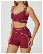 Women Shockproof Sports Bra Gym Fitness Running Yoga Vest Female Integrated Pilates Training Workout Breathable Sports Underwear