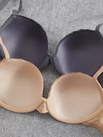 2PCS Floral Lace Push Up Bras for Women Underwire Support Lingerie Underwear Comfort Thin Adjustable Strap Daily Lace Bra Set