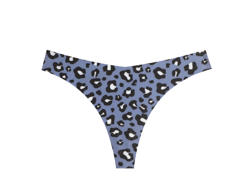 5Pcs Women G-string Seamless Sweet Fruit Thongs Low-waist Panties Ladies Soft Cute Thongs Female S-XL T-Back Panties Underwear