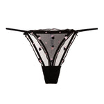 Heart Lace Sexy Girls Briefs Women Panties Seamless Bowknot G String TransparentThong Underwear Low Waist Female Lingerie