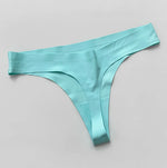 Seamless Sexy Thong Women Underwear Briefs Panties Dog Heart Banana Flower Low Rise Yoga G String Bikini Girls Female Panty