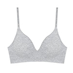 Deep V Knitting Bra Women Wireless Bras Sexy Padded Bralette Ladies Comfortable Brassiere Female Soft Underwear 6 Colors 2023