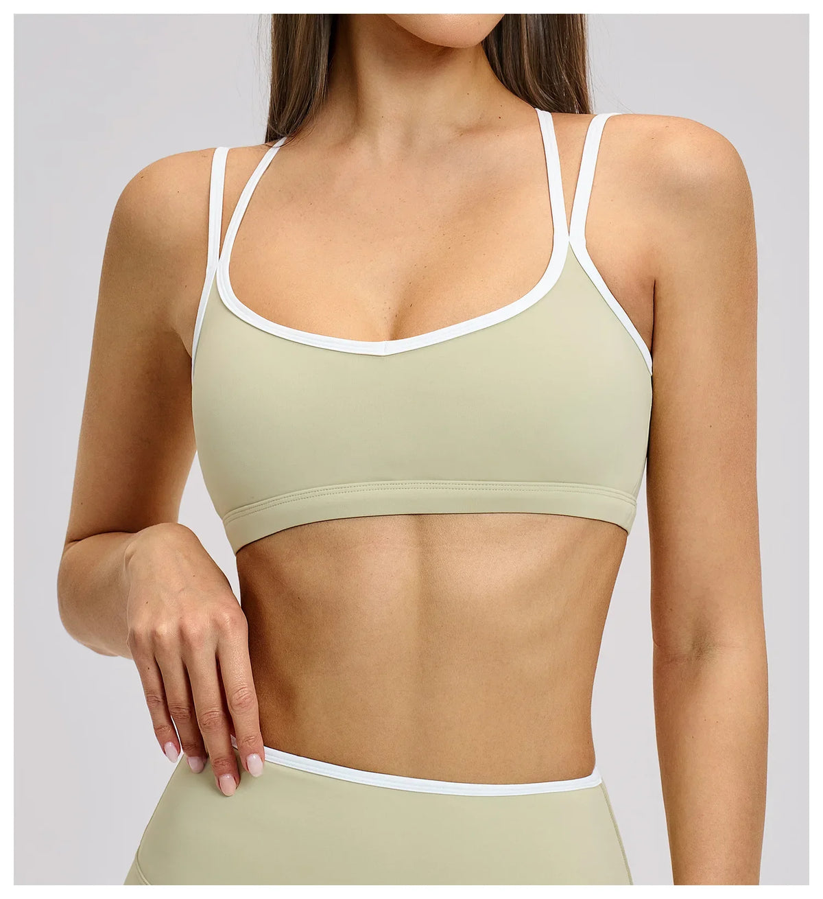 Sexy Back Sports Bra Top Women's Push-Up Yoga Underwear Fitness Top Running Workout Yoga Top Soft Beauty Back Bras Gym Underwear