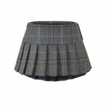 New American Style Pure Desire Hot Girl Plaid JK Waist Pleated Skirt Plaid Half Skirt For Woman Pure Desire Casual Elegant Z3SX