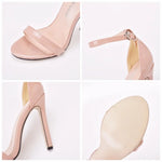 2026 spring Fashion Large Size 11cm Woman Sexy Dance Shoes Sandals Women Shoe Summer High Heels Stiletto Elegant Party Shoe