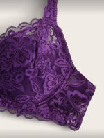 Lace Women's Bra Breast Cover Thin Cup Underwear Underwire Adjustable Push Up Bras Sexy Bralette Lingerie