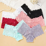 M-XXL Sexy Floral Lace Panties Women Briefs Low Waist Soft Lingerie Cost-Effective Comfortable Underwear Girls Intimate Panty