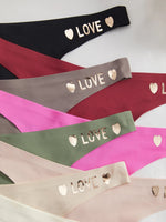 8PCS Seamless Thong for Women Solid Underwear Love Print Lettering Soft Panties Thin Lingerie