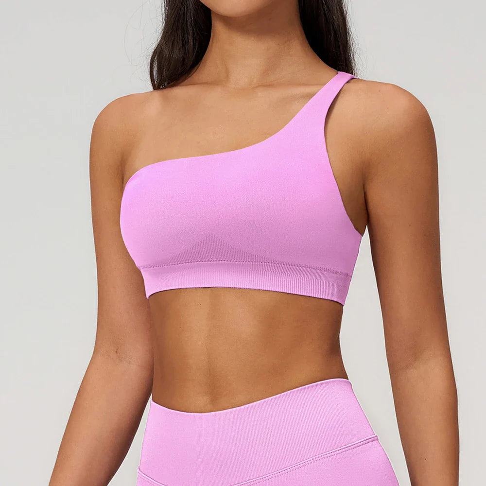 Backless Yoga Bra Woman Gym Tops Sports Bra Strap Cross Back Womens Underwear Adjustable Shoulder Strap Inner Padded Yoga Vest