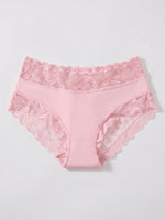 3PCS/Set Women's Sexy Lace Panties High Waist Hollow Out Briefs Breathable Underwear Female Elastic Soft Lingerie XS-XXL
