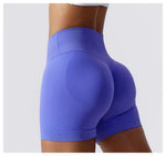 Summer Seamless High Waist Yoga Shorts Elasticity Sports Leggings Women Breathable Cycling Shorts Buttock Lift Gym Shorts Women