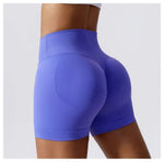 Summer Seamless High Waist Yoga Shorts Elasticity Sports Leggings Women Breathable Cycling Shorts Buttock Lift Gym Shorts Women