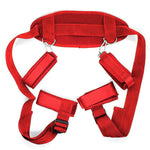 Adult Games BDSM Bondage Set Women RestraintsAdjustable Handcuffs Ankle Straps Fetish No Vibrator Erotic Accessories Sex Shop