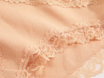 Sexy Cotton Lace Panty Women Low Waist Panties Underwear S-XL Solid Color Ladies Briefs Lingere Underware Comfortable Women