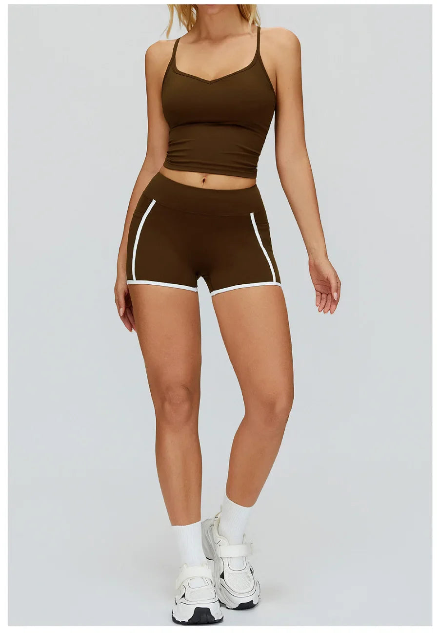 Women Yoga Set 2/3PCS Gym Clothes Long Sleeved Sportswear Yoga Suits Fitness Tracksuits Sport Outfits Crop Tank Bra Gym Leggings