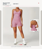 High Waist Shorts Seamless Yoga Shorts Workout Fitness Lift Peach Butt Fitness Tight Gym Running Body Shaper Pants Ribbed Shorts