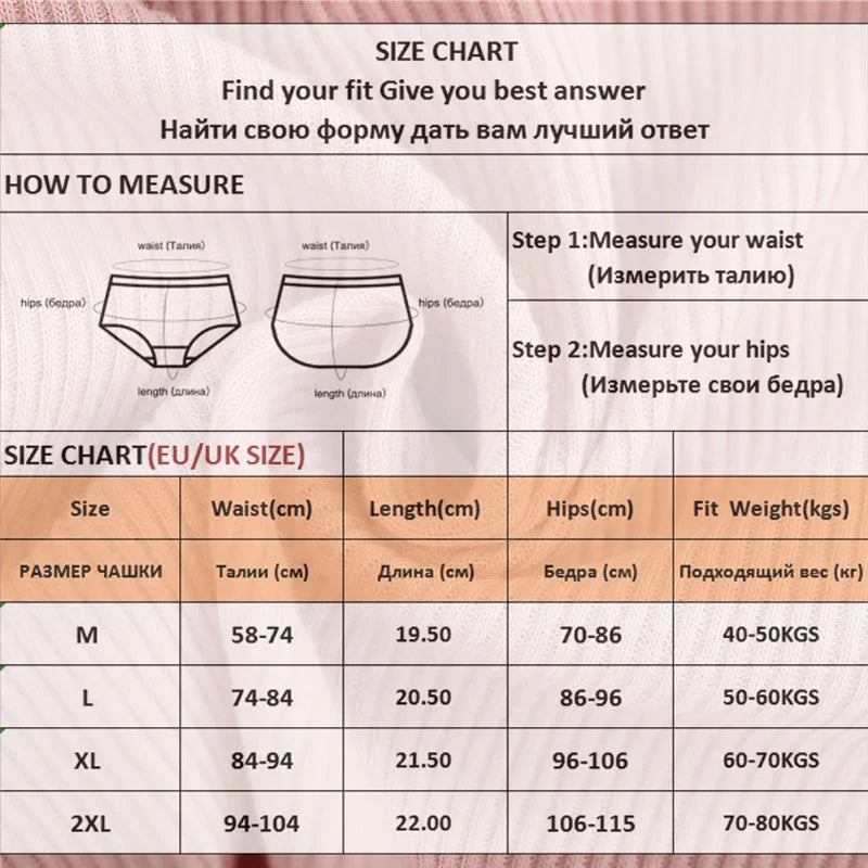 3PCS Cotton Women's Panties Sexy Comfortable Underwear Female Low Waist Stripe Briefs Solid Color Breathable Soft Lingerie M-XL